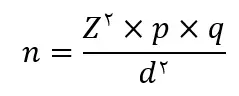 Cochran formula