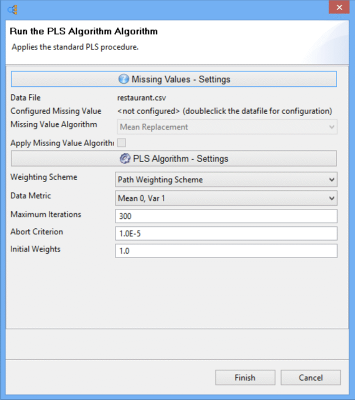 اجرای تخمین مدل سازی مسیر