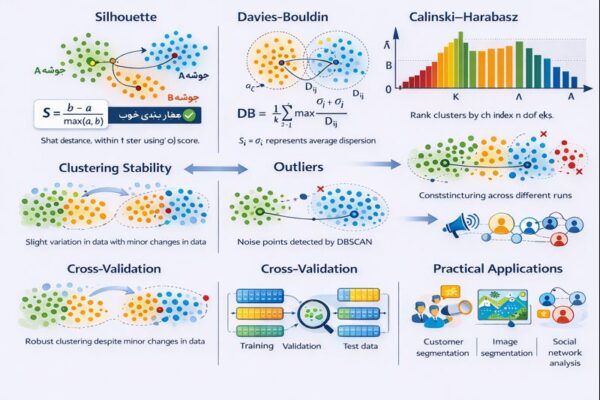 معیارهای ارزیابی خوشه بندی