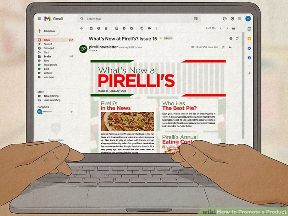 از بازاریابی ایمیلی استفاده کنید.