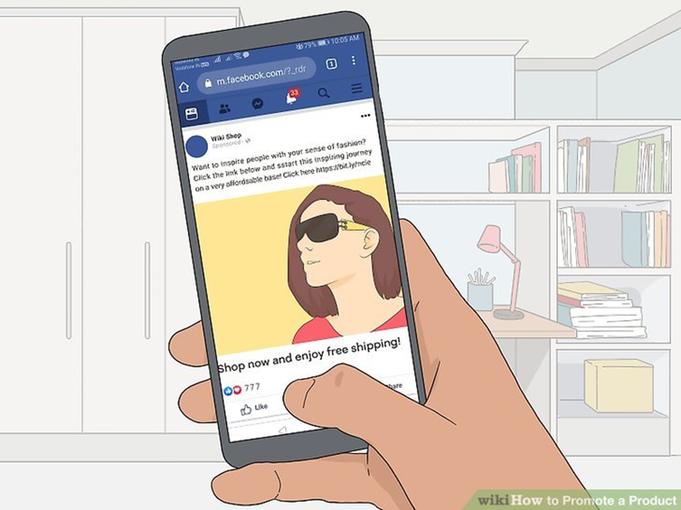 از پست های رسانه های اجتماعی استفاده کنید.