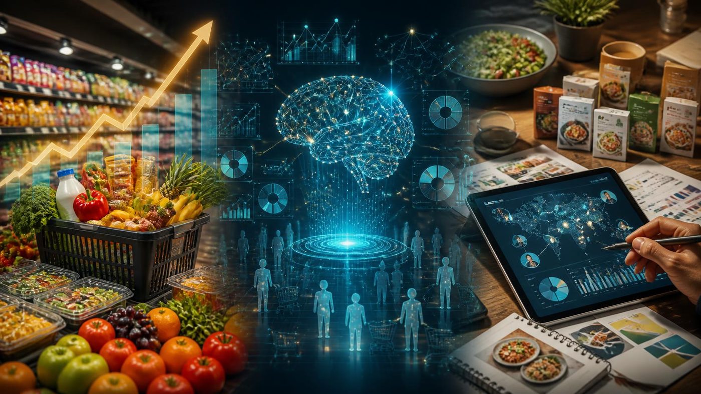 نقش هوش مصنوعی در افزایش فروش مواد غذایی