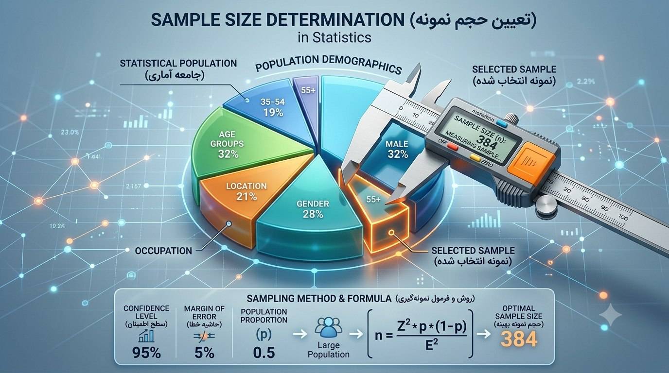 تعیین حجم نمونه